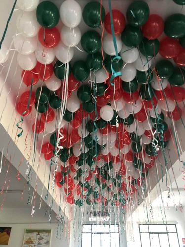 Imagen 2 de 10 de Globo Con Helio 9 Pulgadas Decoraciones,etc
