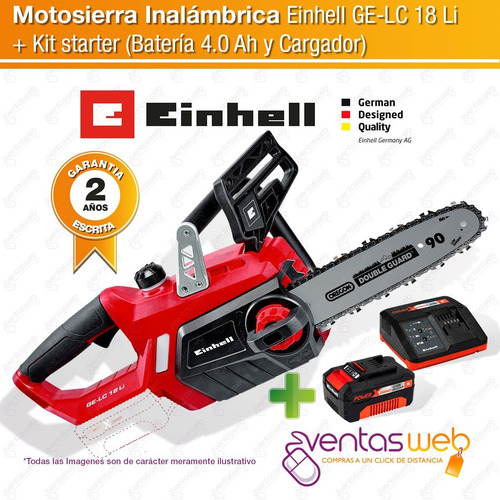 Motosierra Electrosierra Inalambrica Kit Bateria 18v Grande