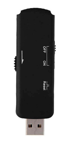Gravador De Voz Com Sensor Presenca Audio Espiao Mini Bb1