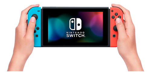 Nintendo Switch 32GB Standard color rojo neón, azul neón y negro