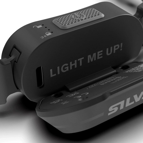 Lanterna De Cabeça Smini Fly 250 Lúmens Unissex Preto Silva Luz Branco