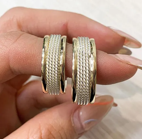 Anillos de plata y oro para matrimonio hotsell