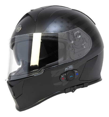 Torc T14b Mako Casco De Cara Completa Con Bluetooth Integra.