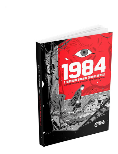 1984 Hq: A Partir Da Obra De George Orwell, De Jean-christophe Derrien., Vol. 1. Editorial Geektopia, Capa Mole, Edição 1 Em Português, 2024