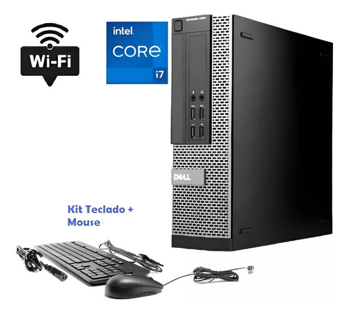 Cpu Desktop Dell Core I7 16gb Ram 1tb Ssd Wifi Windows 11