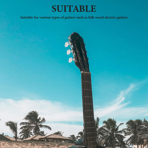 6 Pinos De Afinação De Guitarra: Ajuste De Guitarra Acústica