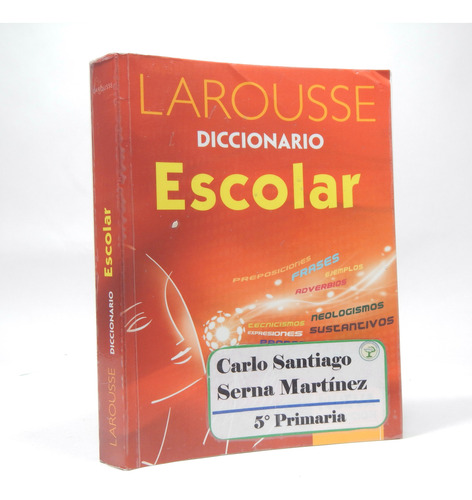 Larousse Diccionario Escolar 2016 Bf4