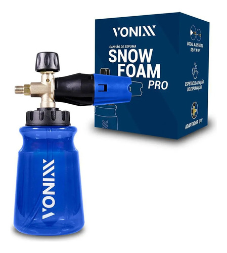 Canhão De Espuma Snow Foam Pro Profissional Vonixx C/ Nf