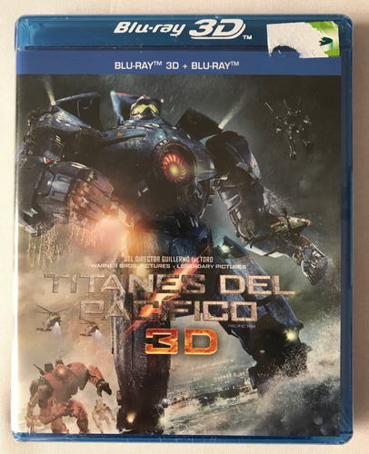 Titanes Del Pacifico 3d Bluray Pacific Rim Guillermo De Toro (Usado)