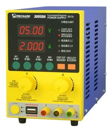 Fuente De Voltaje Mechanic 3005da Regulable, Programable.