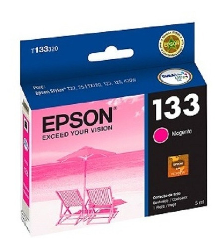 Imagen 1 de 1 de Cartucho Epson 133 Original - Colores -datamak