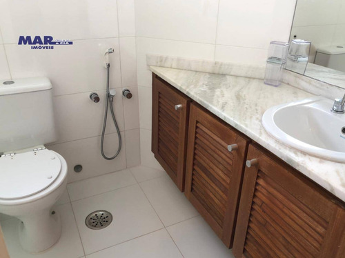 Imagem 20 de 26 de Apartamento À Venda No Guarujá, Na Praia Das Pitangueiras, Calçadão, Vista Mar, 02 Vagas De Garagem. - Ap11309