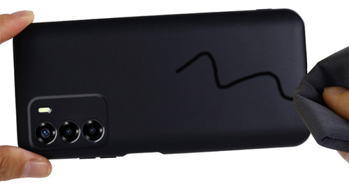 Funda De Silicona Líquida Para Zte Axon 50 Lite