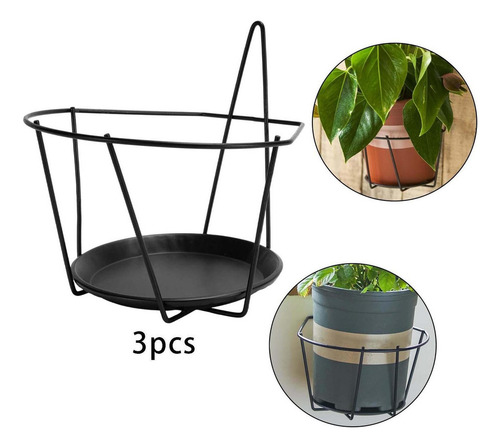 Soporte Para Maceta De 3 Piezas, Estante Para Maceta, Cesta