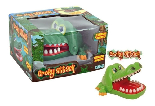 Juego De Mesa Ditoys Crocky Attack Muerde El Cocodrilo 2150