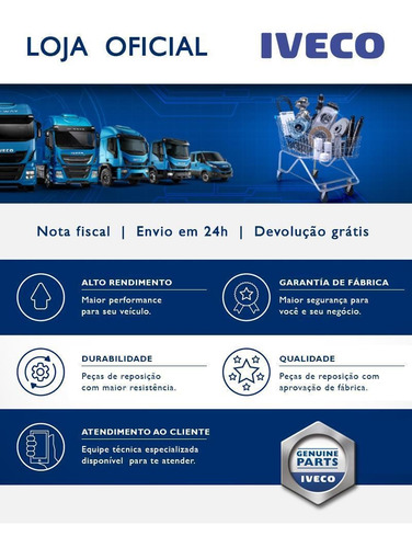 Bico Injetor Daily Euro 5 Ecoline Iveco 13/21