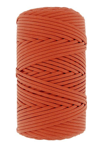 Cordão Fio Encerado Bijuterias Laranja Cítrico (460) 2mm 25m