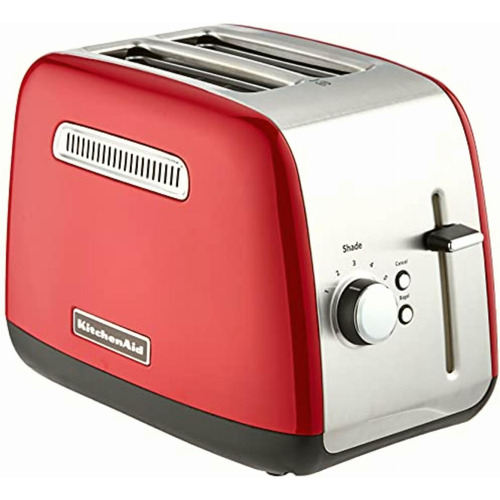 Kitchenaid Tostador 2rebanadas Rojo Acero Inoxidable 900w