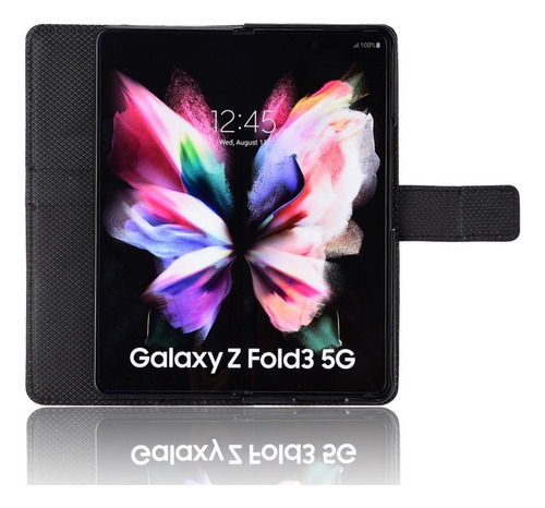 Compatible Funda De Piel For Samsung Galaxy Z Fold3 5g