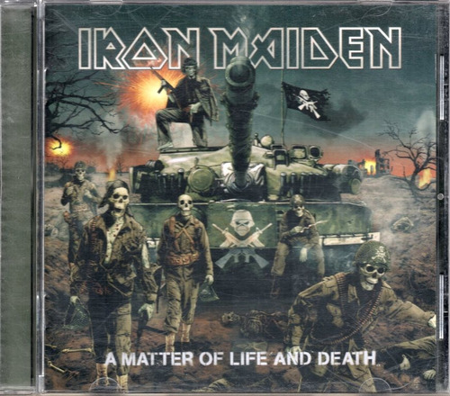 F Iron Maiden A Matter Of Life And Death Uk Cd Ricewithduck