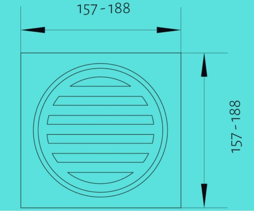 Extractor De Baño Tst Cp6 Blanco + Persiana Envío Gratis!!