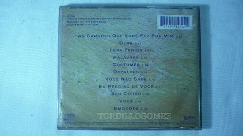 Cd Maria Bethania As Cancoes Que Voce Fez Pra Mim 1993 (Usado)