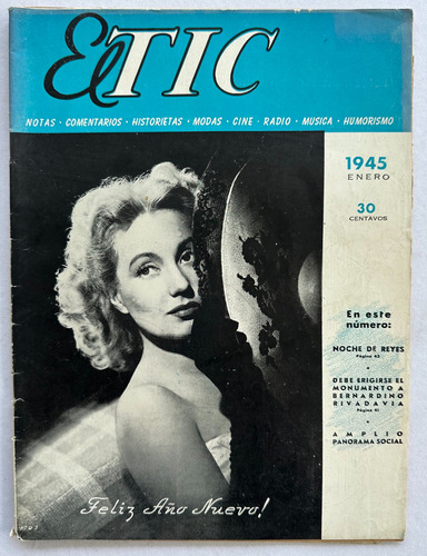 Revista El Tic N° 5 Bahia Blanca Enero 1945