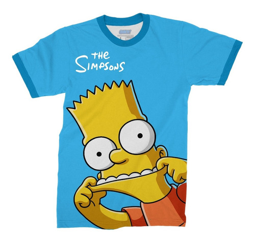 Playera Los Simpsons Bart Pls