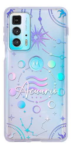 Funda Para Motorola Uso Rudo  Mujer Signo Zodiaco Acuario