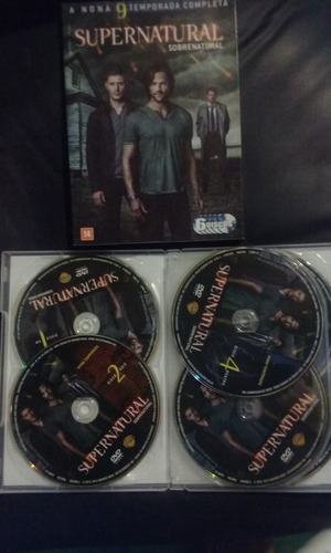 Dvd Sobrenatural 9 Temporada