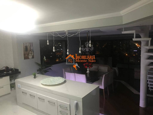 Imagem 9 de 15 de Apartamento Duplex Com 4 Dormitórios À Venda, 500 M² Por R$ 1.060.000,00 - Parque Renato Maia - Guarulhos/sp - Ad0038
