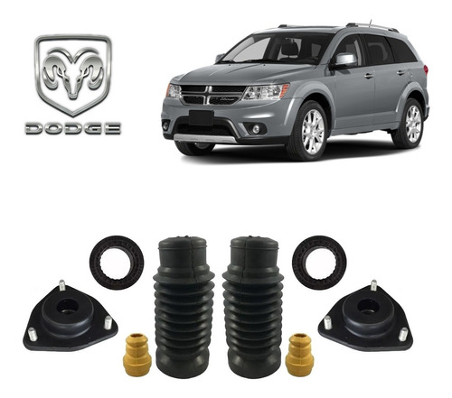 Kit Batente De Amortecedor Dianteiro Dodge Journey 12 13