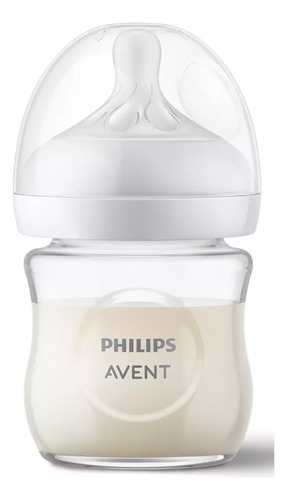 Biberon Avent Natural De Vidrio De 120 Ml / 4 Oz Scy930/01