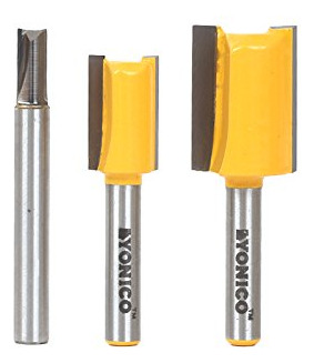 Juego De Brocas Yonico Router Dado, Brocas Rectas De Madera