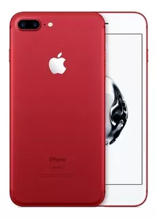 iPhone 7 Plus 128 Gb Vermelho Lindo Nota Fiscal + Brinde