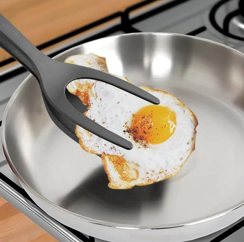 Espátula 2 En 1 Espátula De Cocina Versátil Pinza De Esp