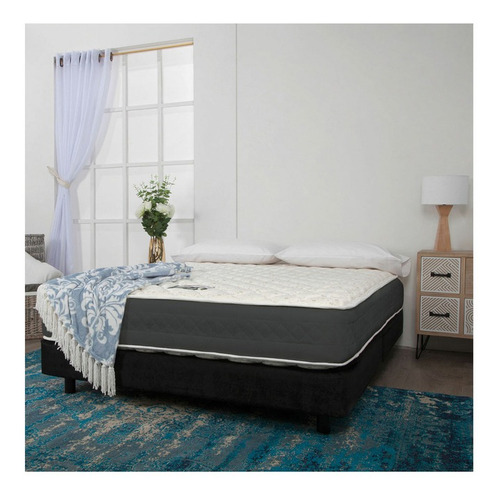 Combo Dormiluna: Colchón Resortado Doble Eclipse 140x190 Cm