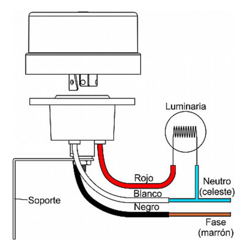 Imagen 5 de 8 de Fotocelula Fotocontrol Ledvance + Zocalo Exterior 10a