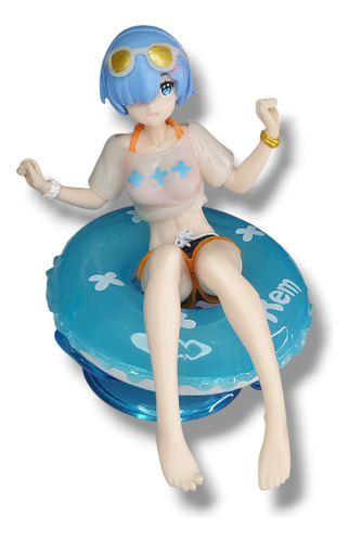 Figura Rem Re Zero Traje Verano Con Caja