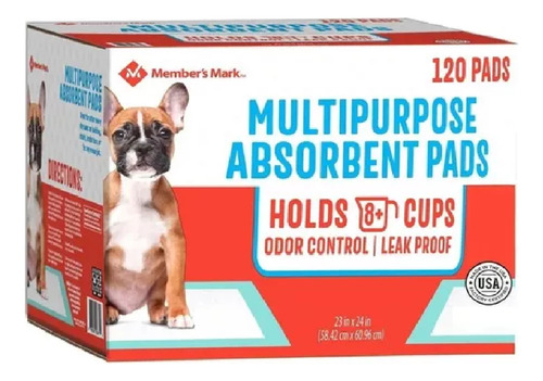 Tapetes Absorbentes 120 Pzs Tapete Entrenadores Para Perros