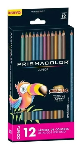 Lapices De Colores Prismacolor Junior Metálicos