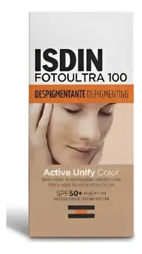 Isdin Fotoultra 100 Active Unify Color Spf 50+, 50 Ml