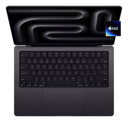 Apple Macbook Pro Chip M4 Pro 24gb Ram 512gb Ssd Pant 14.2 Negro