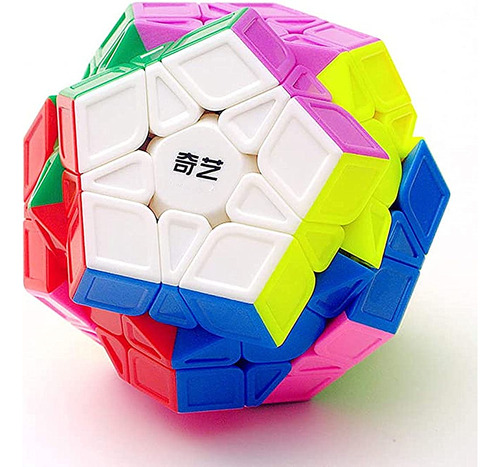 Cubo De Velocidad Liangcuber Qy Megaminx 3 X 3 Pulgadas Color De La Estructura