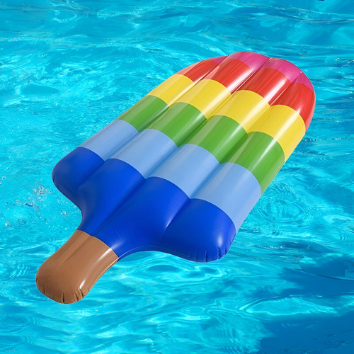 Salvavidas Inflable Colchoneta Forma De Paleta 176x60x15cm Varios