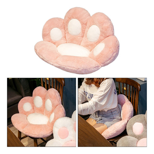 Cojín De Asiento De Dibujos Animados Forma De Pata De Gato