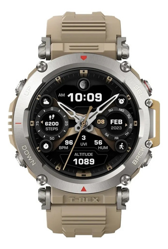 Smartwatch Relógio Inteligente Amazfit T-rex Ultra Sahara Sahara Milanese Sahara Sahara