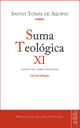 Summa Teologica Xi - Santo Tomas De Aquino