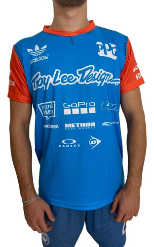 Remera Troy Lee Designs Bluesky Sublimada