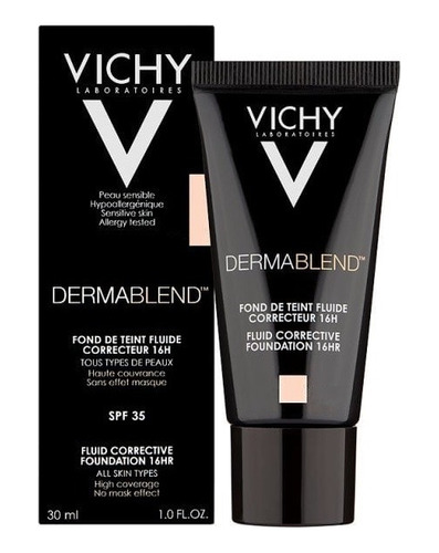 Vichy Dermablend Base Maquillaje Correctora Fluida 25- Nude